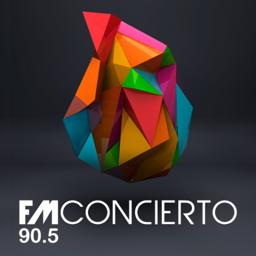 FM Concierto 90.5 logo